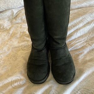 Original Tall Black UGG Boots, Size 8
